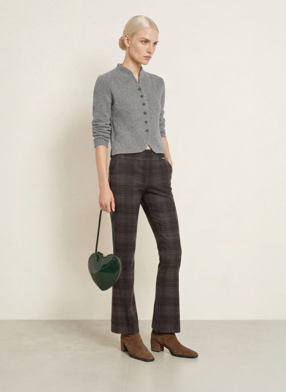 Johann & Johanna Strickjacke GRAU