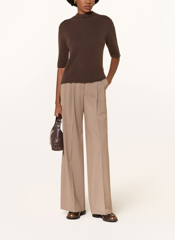lilienfels Gebreid shirt van kasjmier MARRON FONCÉ