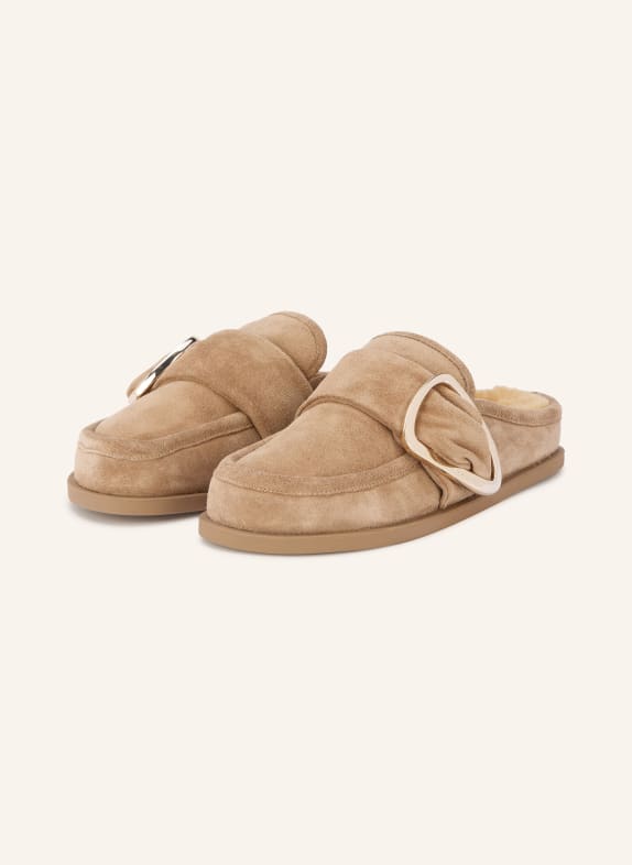 INUIKII Mules CHAMEAU / MARRON CLAIR