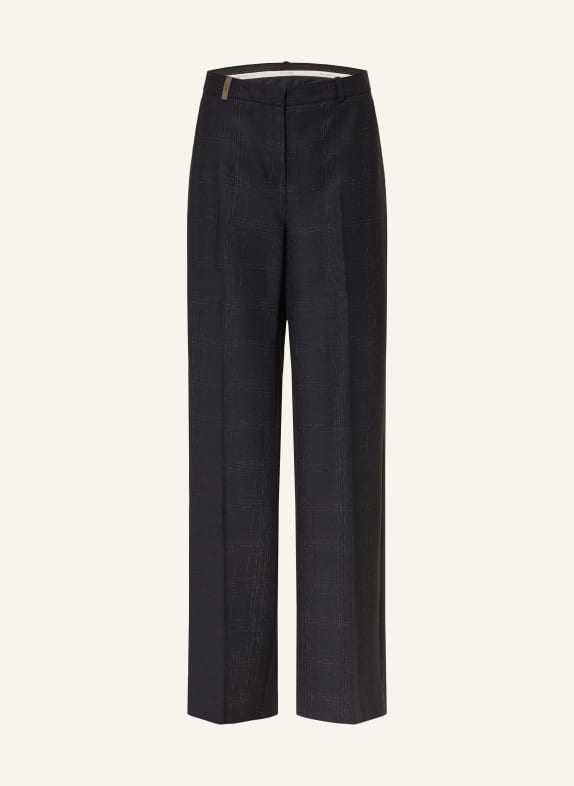 PESERICO Marlenehose DUNKELBLAU
