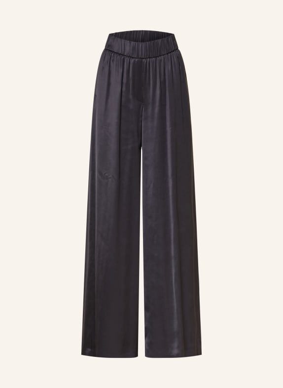 PESERICO Satin Malene Pants BLACK