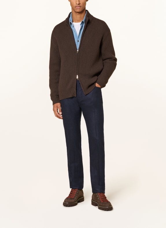 JACOB COHEN Broek BARD Slim Fit DONKERBLAUW