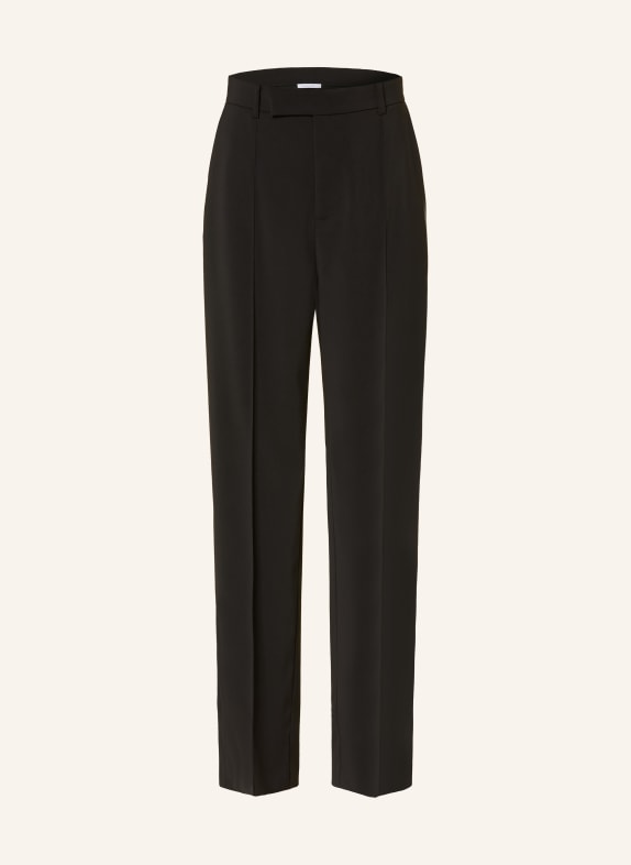 PATRIZIA PEPE Wide-leg trousers BLACK