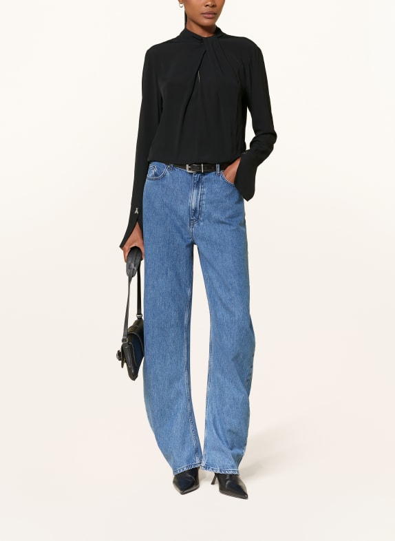 PATRIZIA PEPE Blus SVART