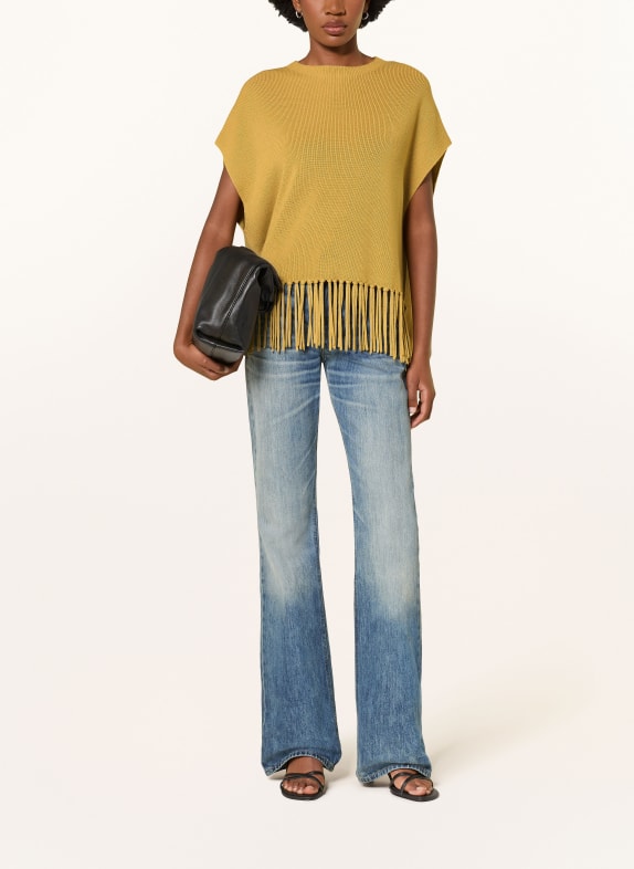 PATRIZIA PEPE Poncho CAMEL