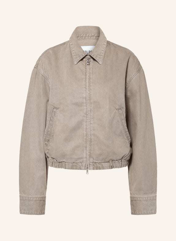 AGOLDE NILE Denim Jacket trail  md grey brown