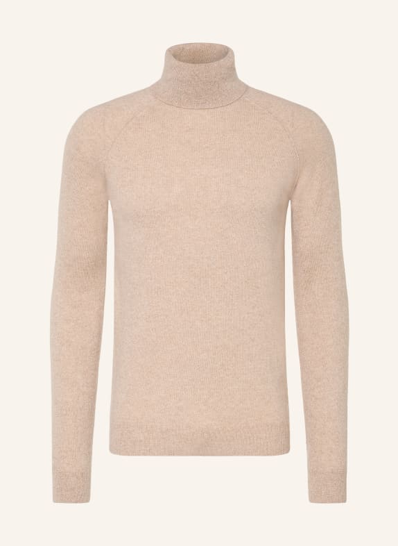 PAUL Rollkragenpullover aus Cashmere BEIGE