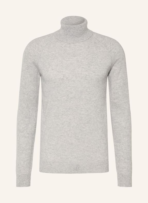 PAUL Rollkragenpullover aus Cashmere HELLGRAU