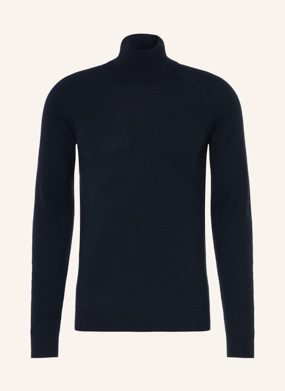 PAUL Cashmere turtleneck sweater DARK BLUE