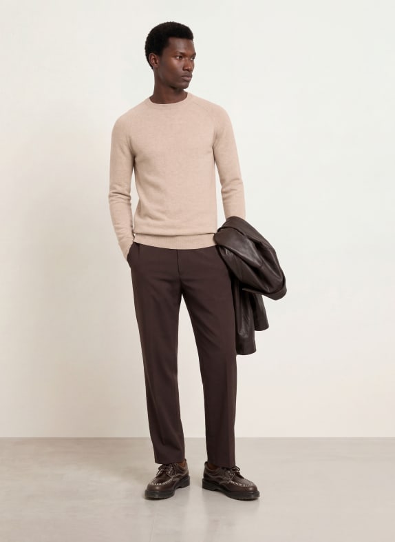 PAUL Kasjmiertrui BEIGE