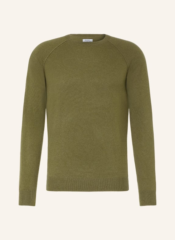 PAUL Cashmere-Pullover OLIV