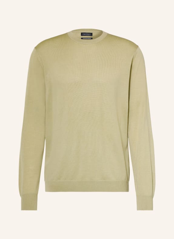STROKESMAN'S Merino wool sweaters LIGHT GREEN