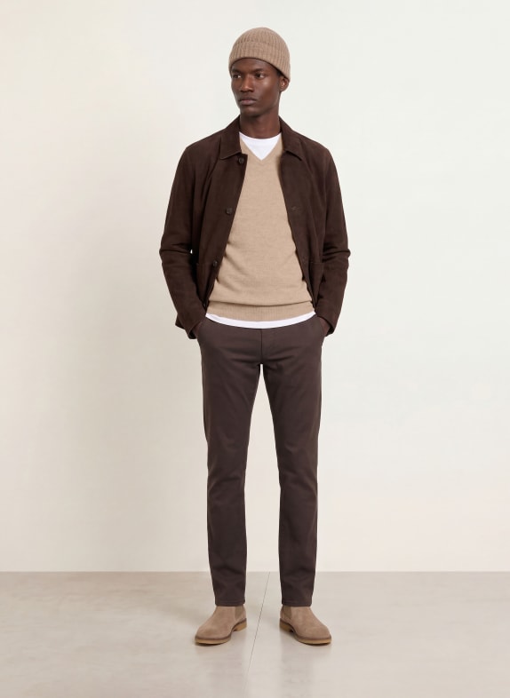 STROKESMAN'S Cashmere-Pullover BEIGE