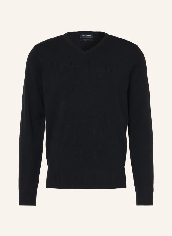 STROKESMAN'S Pull en cachemire NOIR