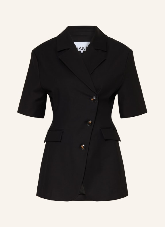 GANNI Blazer SVART