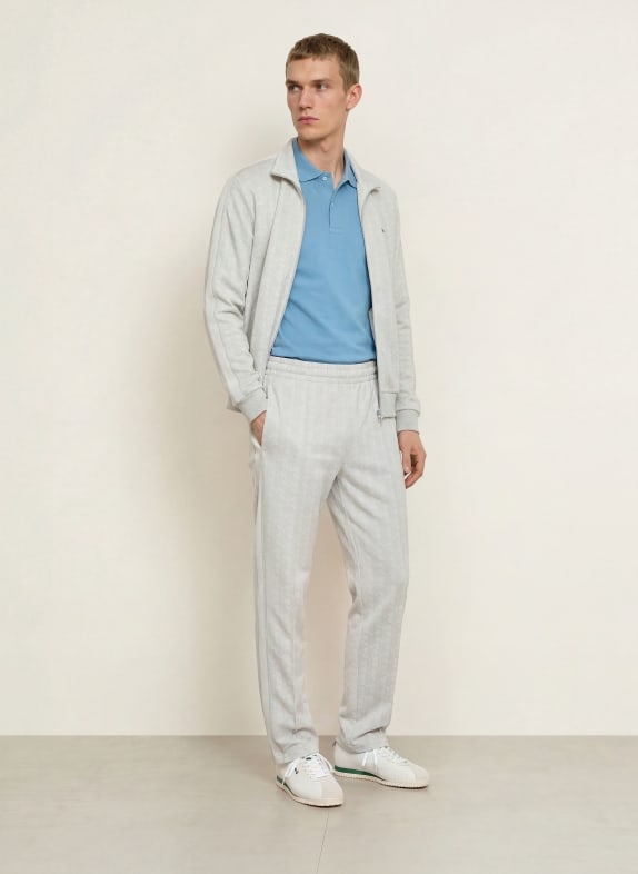 LACOSTE Jersey-poloskjorte BLÅGRÅ