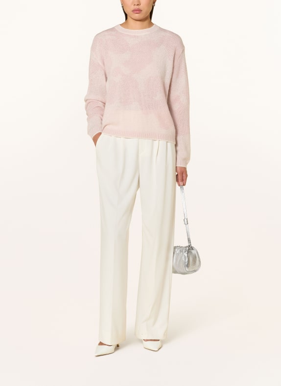 JOOP! Trui KLORA met alpaca ROZE / CRÈME