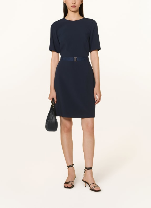 JOOP! Robe fourreau DEHLIA BLEU FONCÉ