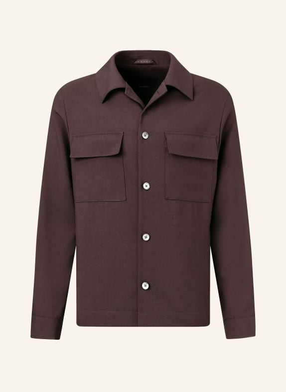 windsor. Overshirt LAVORO2 DUNKELROT