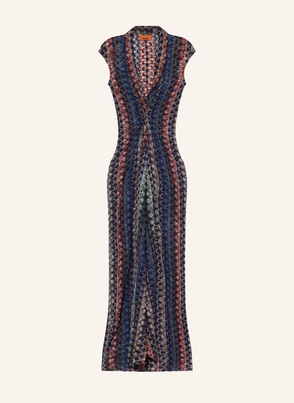 MISSONI Abendkleid DUNKELBLAU / DUNKELROT / GRÜN