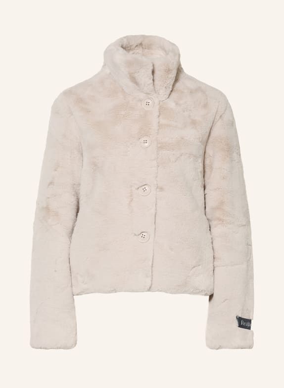 RINO & PELLE Faux fur jacket CREAM