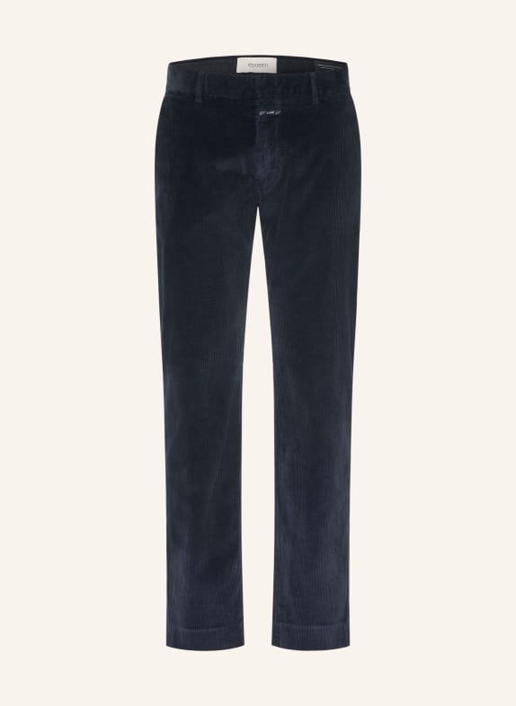 CLOSED Cordhose CLIFTON Slim FIt DUNKELBLAU