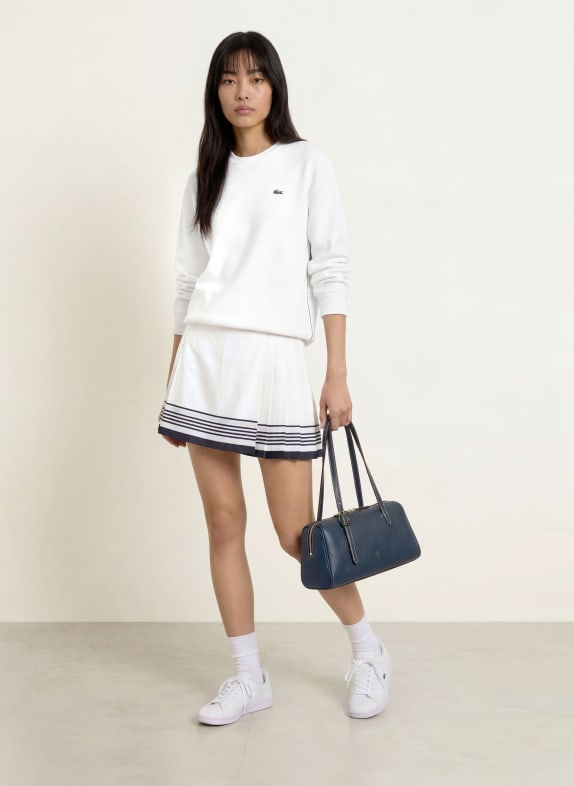 LACOSTE Trui WIT / DONKERGROEN