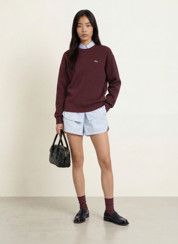 LACOSTE Trui MARRON FONCÉ