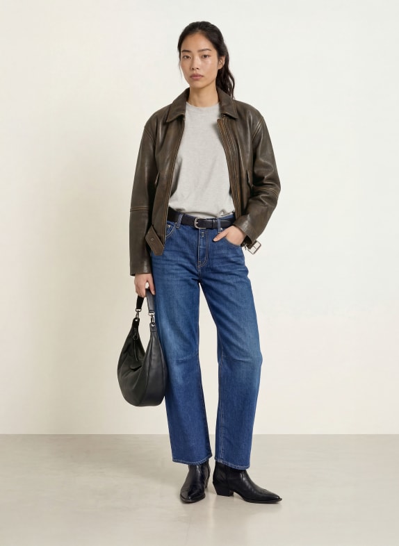 REPLAY Barrel jeans JANIE C007 DARK BLUE