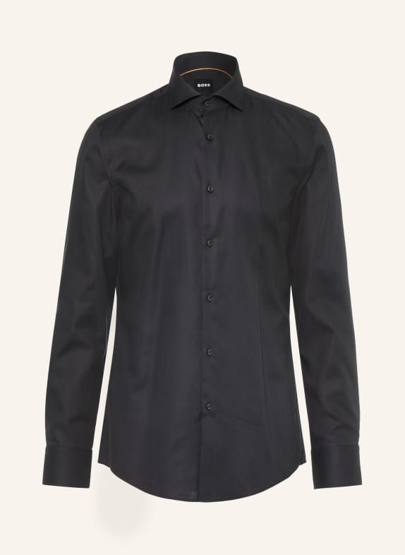 BOSS HANK Slim Fit Shirt BLACK