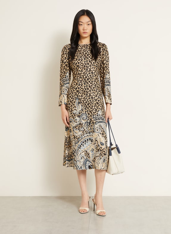 ETRO Robe NOIR / MARRON / GRIS