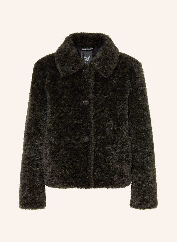 FUCHS SCHMITT Veste en fourrure synthétique FRANKFURT KAKI