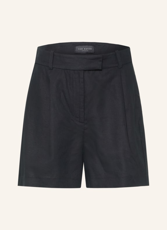 TED BAKER Short MACHII en lin NOIR