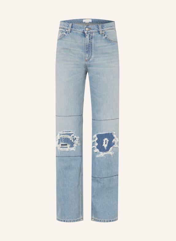 STELLA McCARTNEY Blugi drepți 4152 MID BLUE
