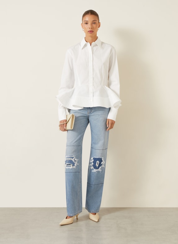 STELLA McCARTNEY Straight jeans 4152 MID BLUE