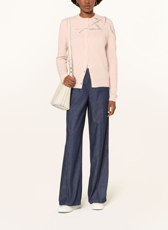 FABIANA FILIPPI Vest met sierstenen ROSE CLAIR