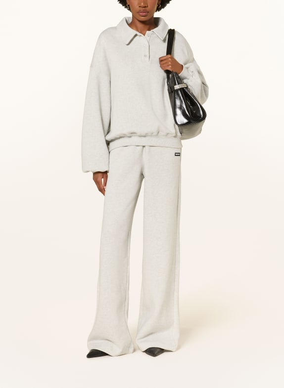 ROTATE Broek in joggingstijl LICHTGRIJS
