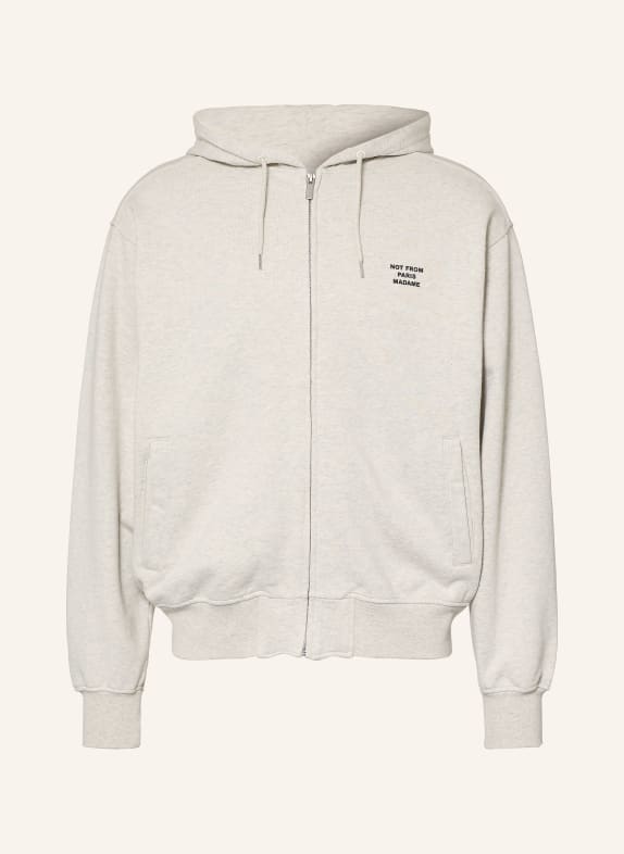 DRÔLE DE MONSIEUR Sweatjacke HELLGRAU
