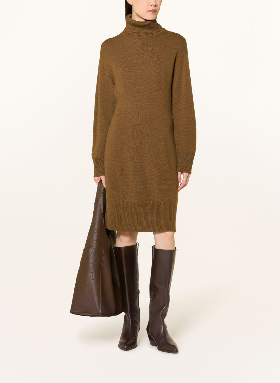 GANT Strickkleid COGNAC