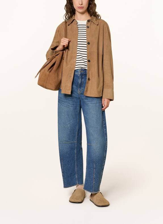 comma Jeansy typu barrel 56Z7 BLUE