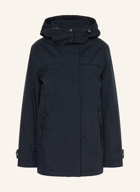 FUCHS SCHMITT Functionele jas HELSINKI met afneembare capuchon DONKERBLAUW
