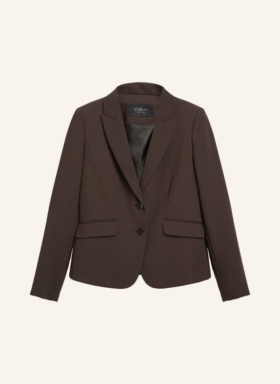 s.Oliver BLACK LABEL Blazer MARRON FONCÉ