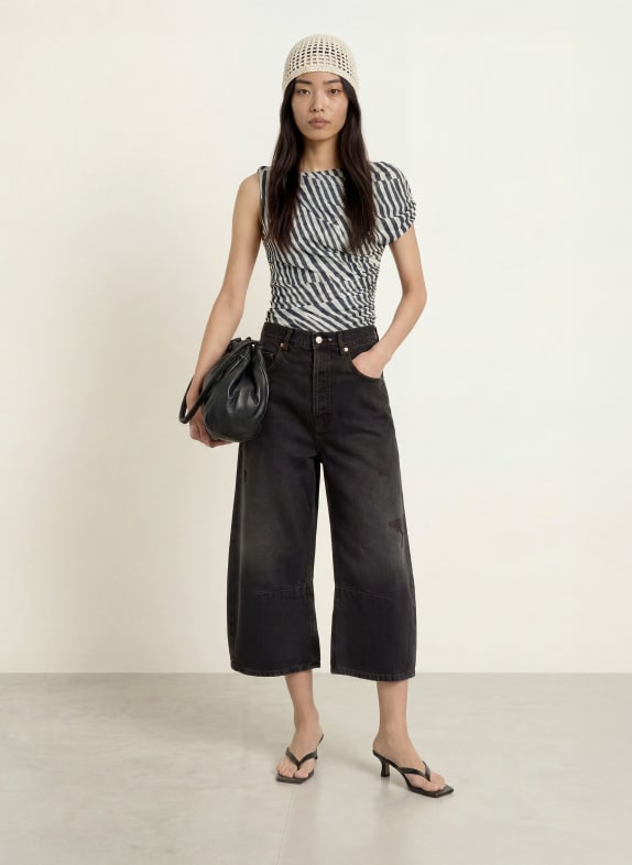 MAC DAYDREAM Jeans-culotte LOS ANGELES J987 DD mocha used wash