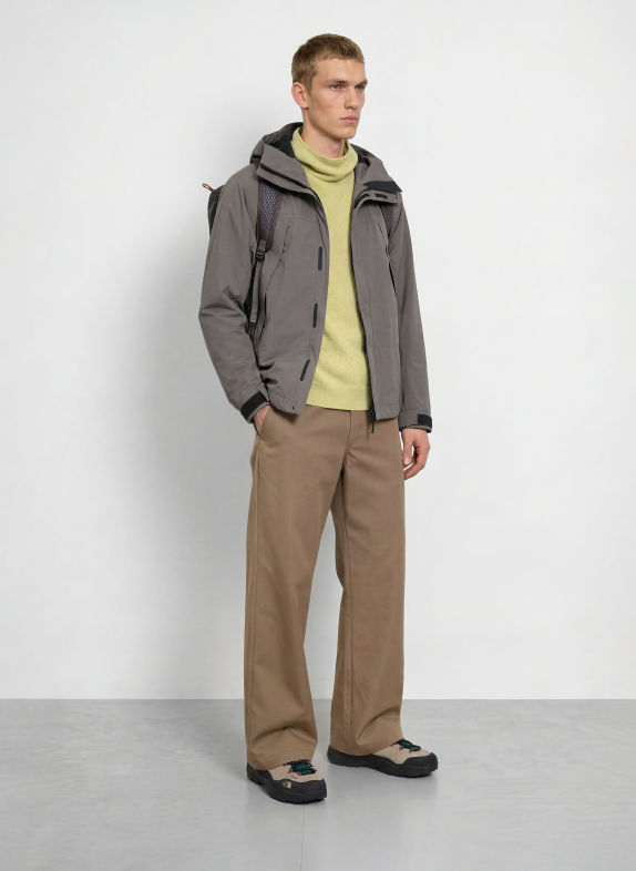 Goldwin BAGGY STRAIGHT Pants BEIGE