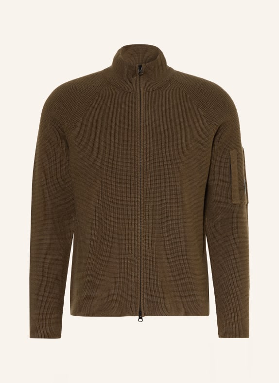 C.P. COMPANY Strickjacke KHAKI