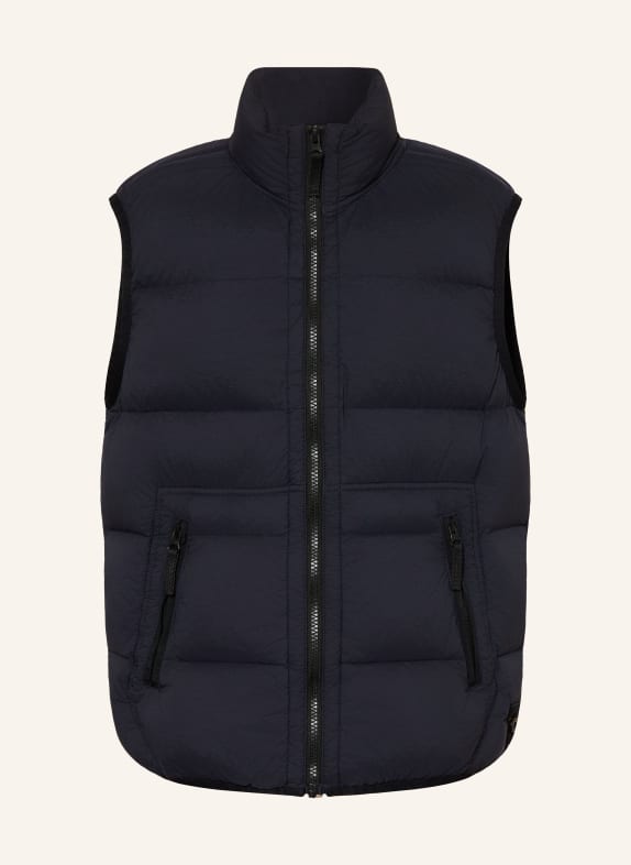 STONE ISLAND JUNIOR Down vest DARK BLUE