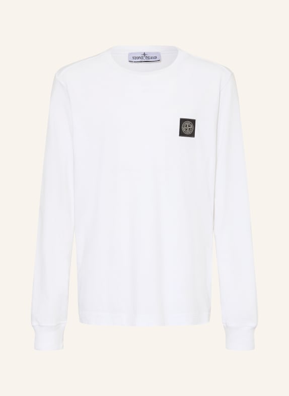 STONE ISLAND JUNIOR Longsleeve WEISS
