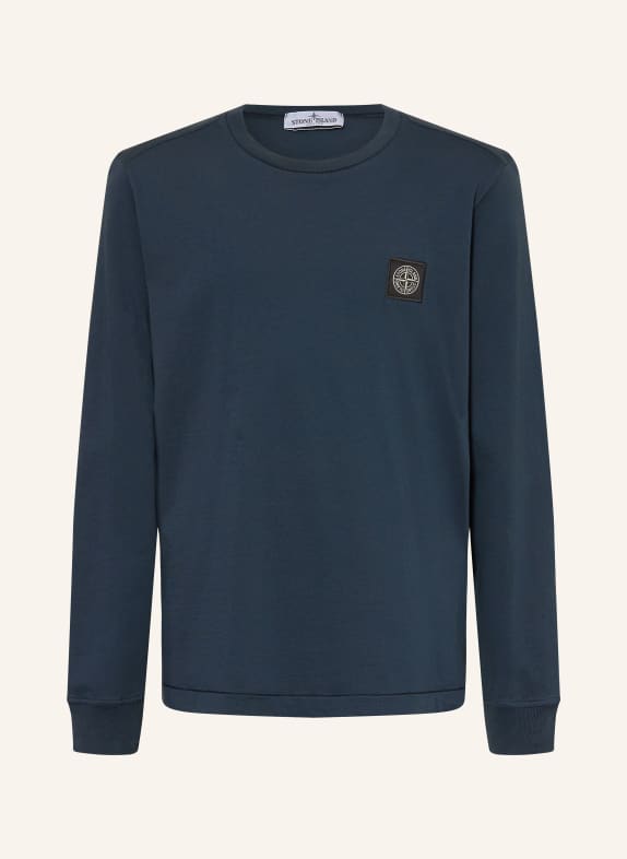 STONE ISLAND JUNIOR Long-sleeve shirt DARK BLUE