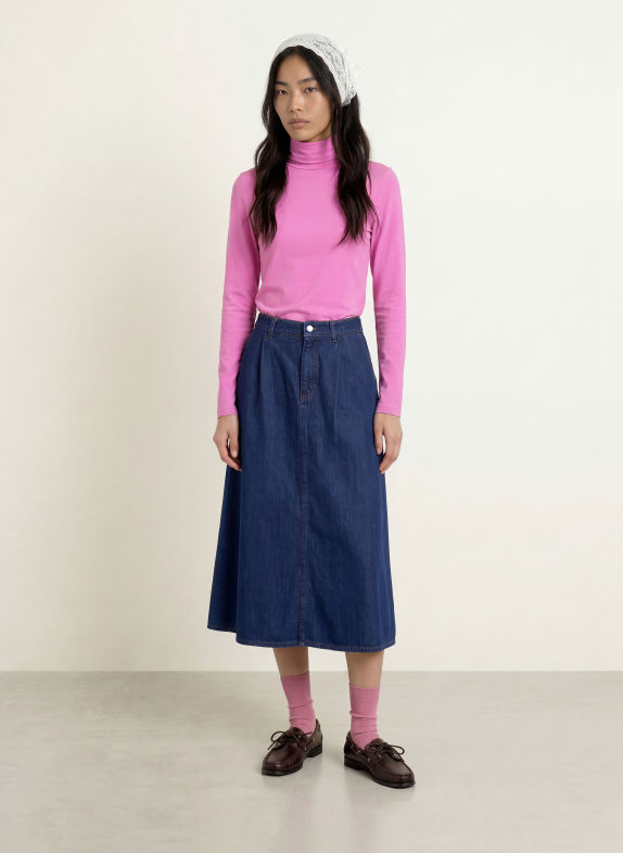 Marc O'Polo DENIM Haut à col roulé LILAS CLAIR