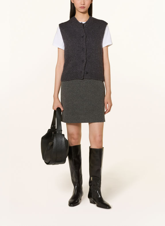 Marc O'Polo DENIM Knit vest DARK GRAY